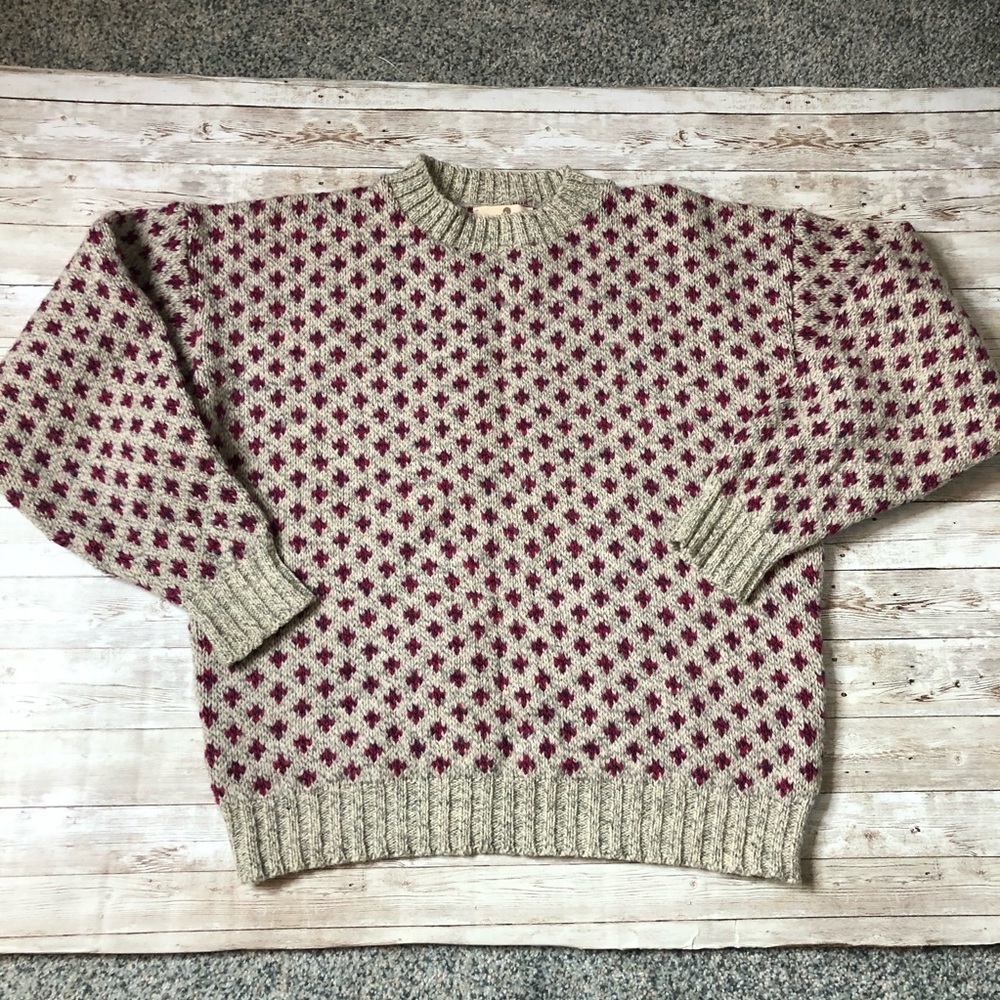 Vintage EMS Wool Crew Neck Sweater
